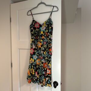 J. Crew liberty print dress